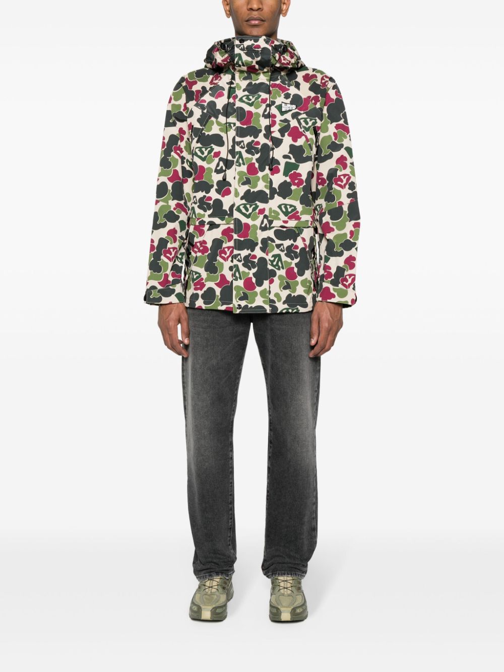Billionaire Camou print jacket