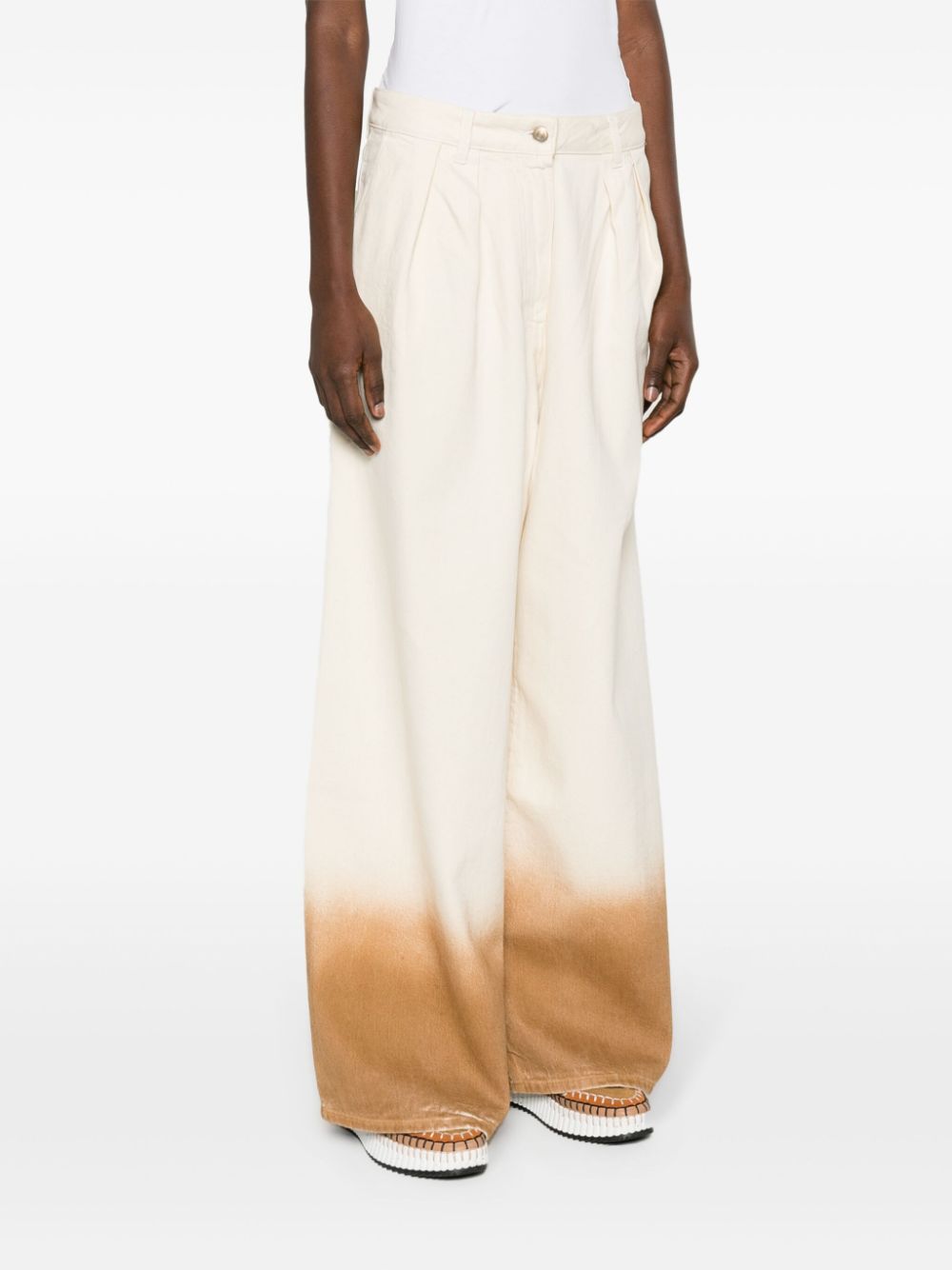 Alanui Bright Hues denim cotton jeans