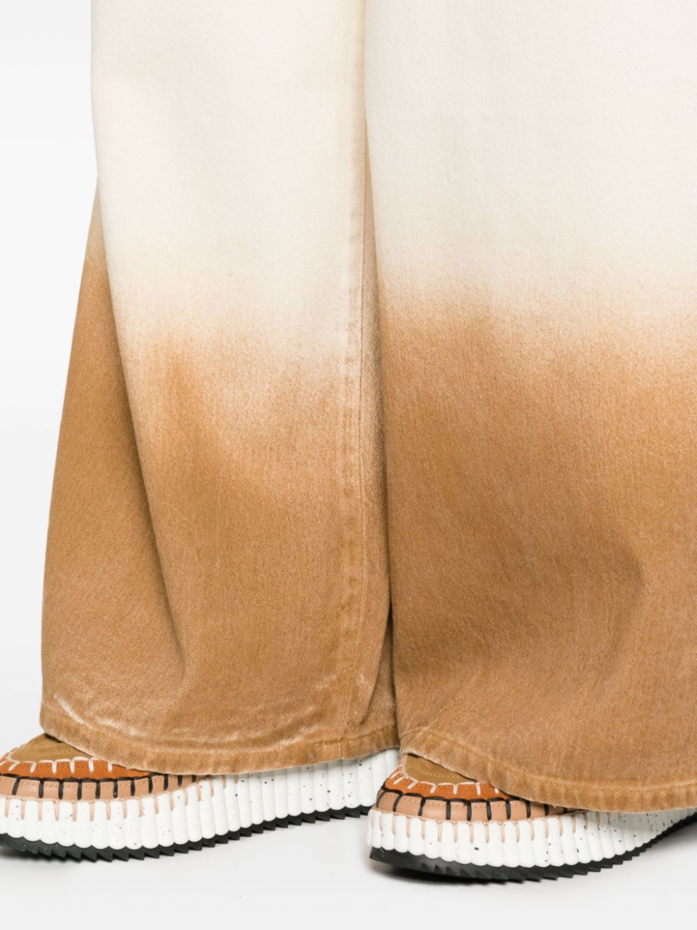 Alanui Bright Hues denim cotton jeans