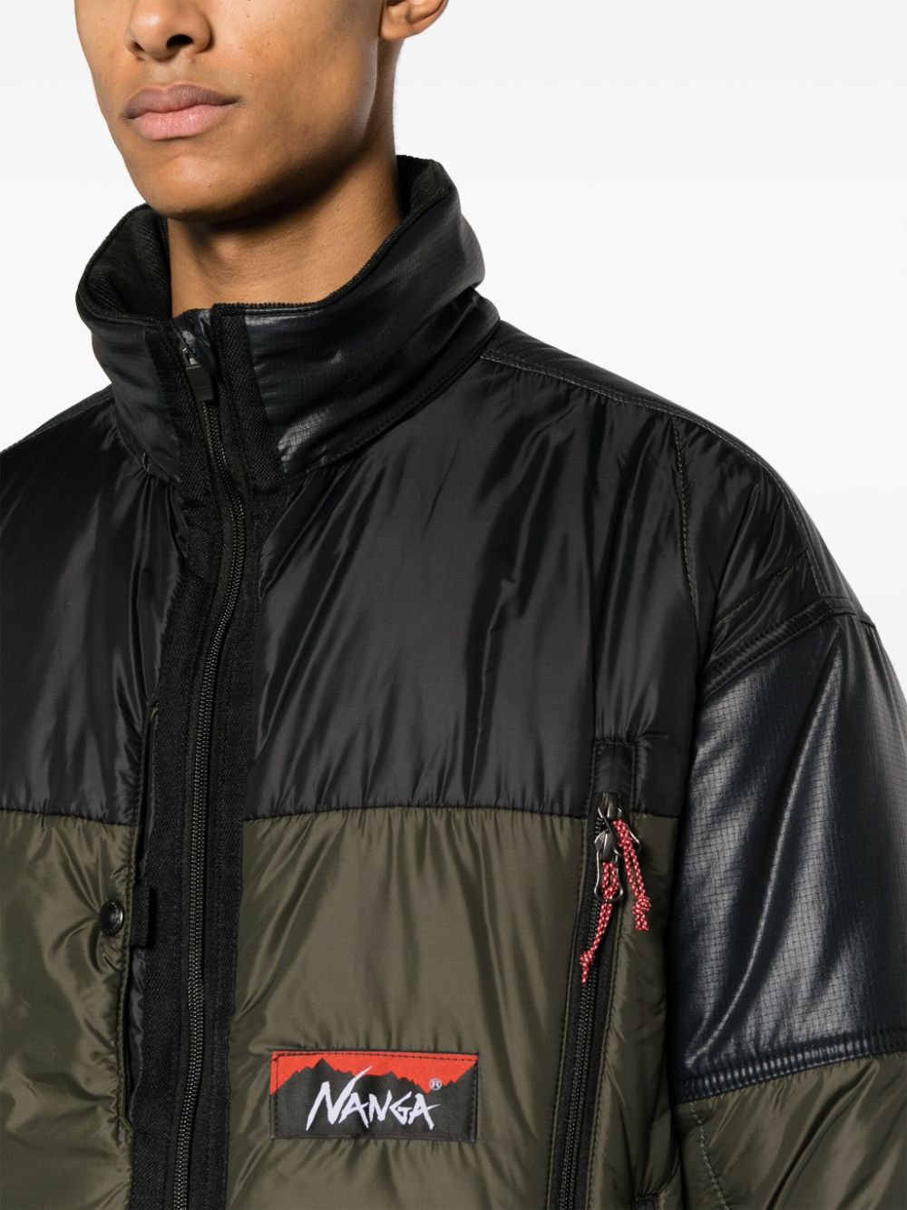 Junya Watanabe Nylon short down jacket