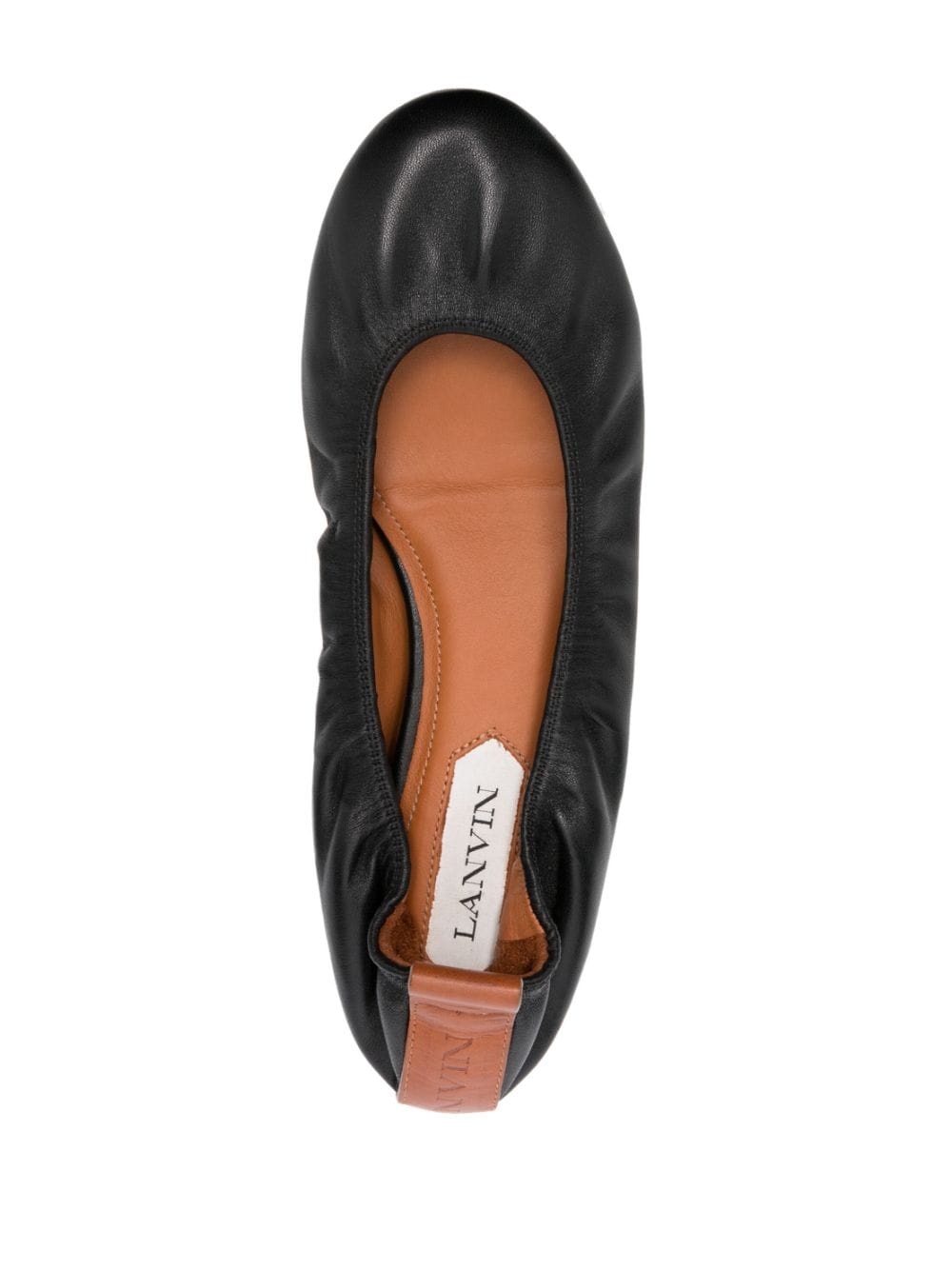 Lanvin Leather Ballerina Shoes