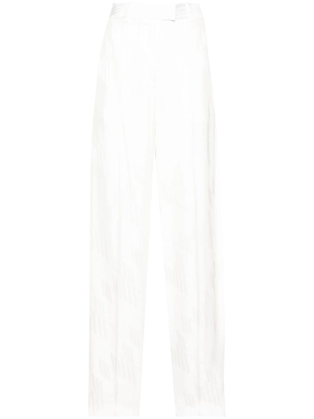 The Attico Logo trousers