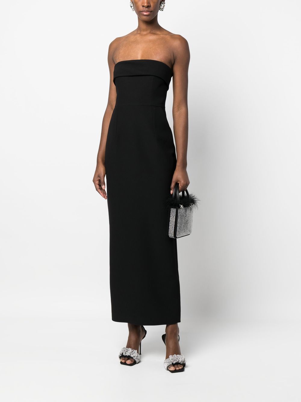 The New Arrivals By Ilkyaz Ozel Strapless evening gown long dress