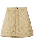 Burberry Quilted mini skirt