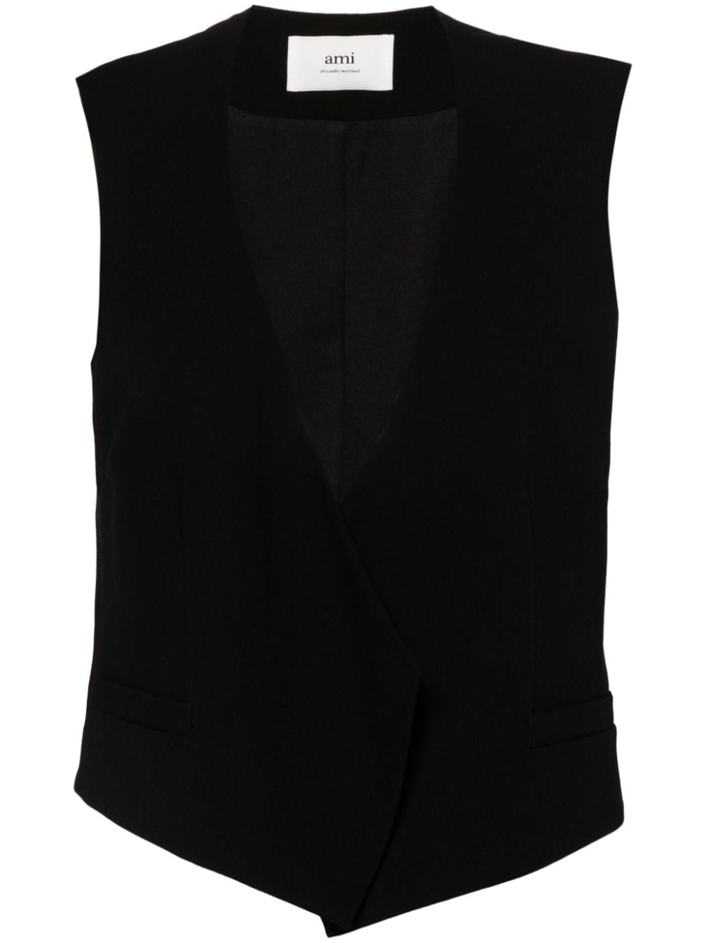 Ami Paris Wool sleeveless jacket