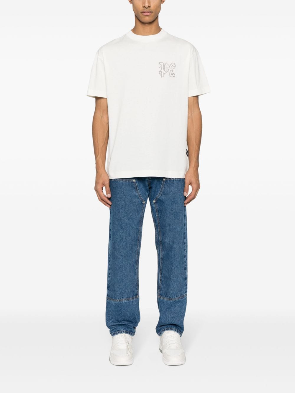 Palm Angels Monogram denim jeans