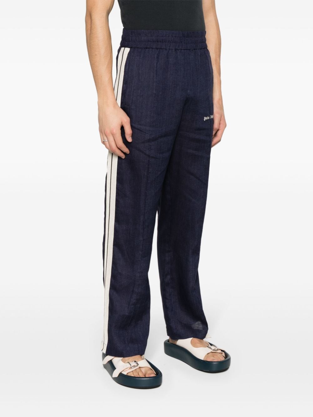 Palm Angels Conscious Criteria page Logo track pants