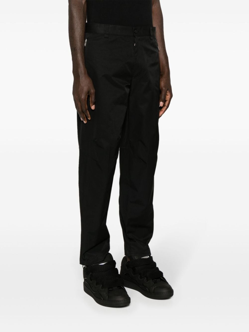 Lanvin Cotton blend biker trousers