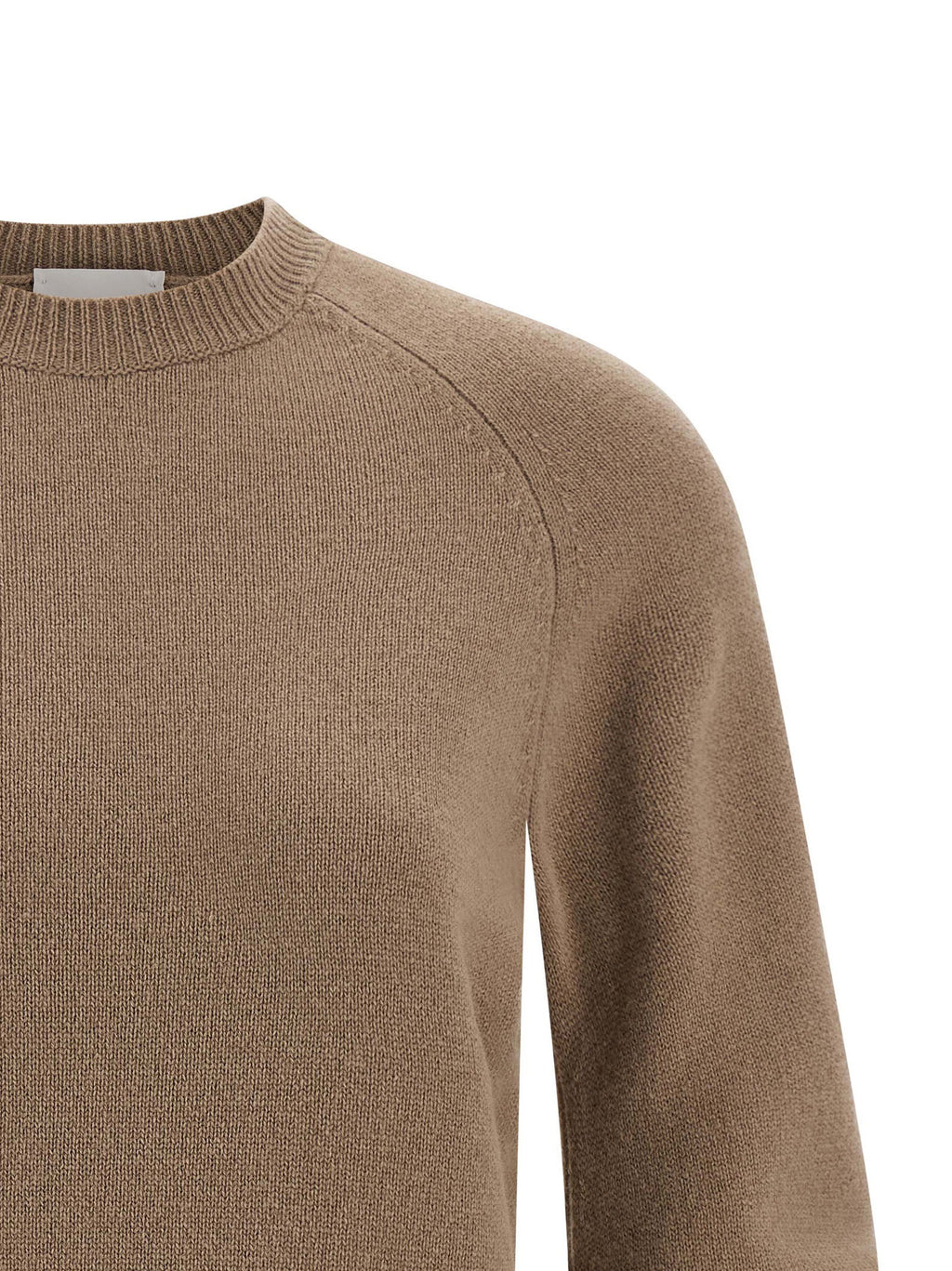 Nude Curved Sleeve Sweater