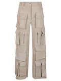 Fermas.Club Suede cargo trousers