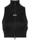 Courreges Pre Cropped track vest