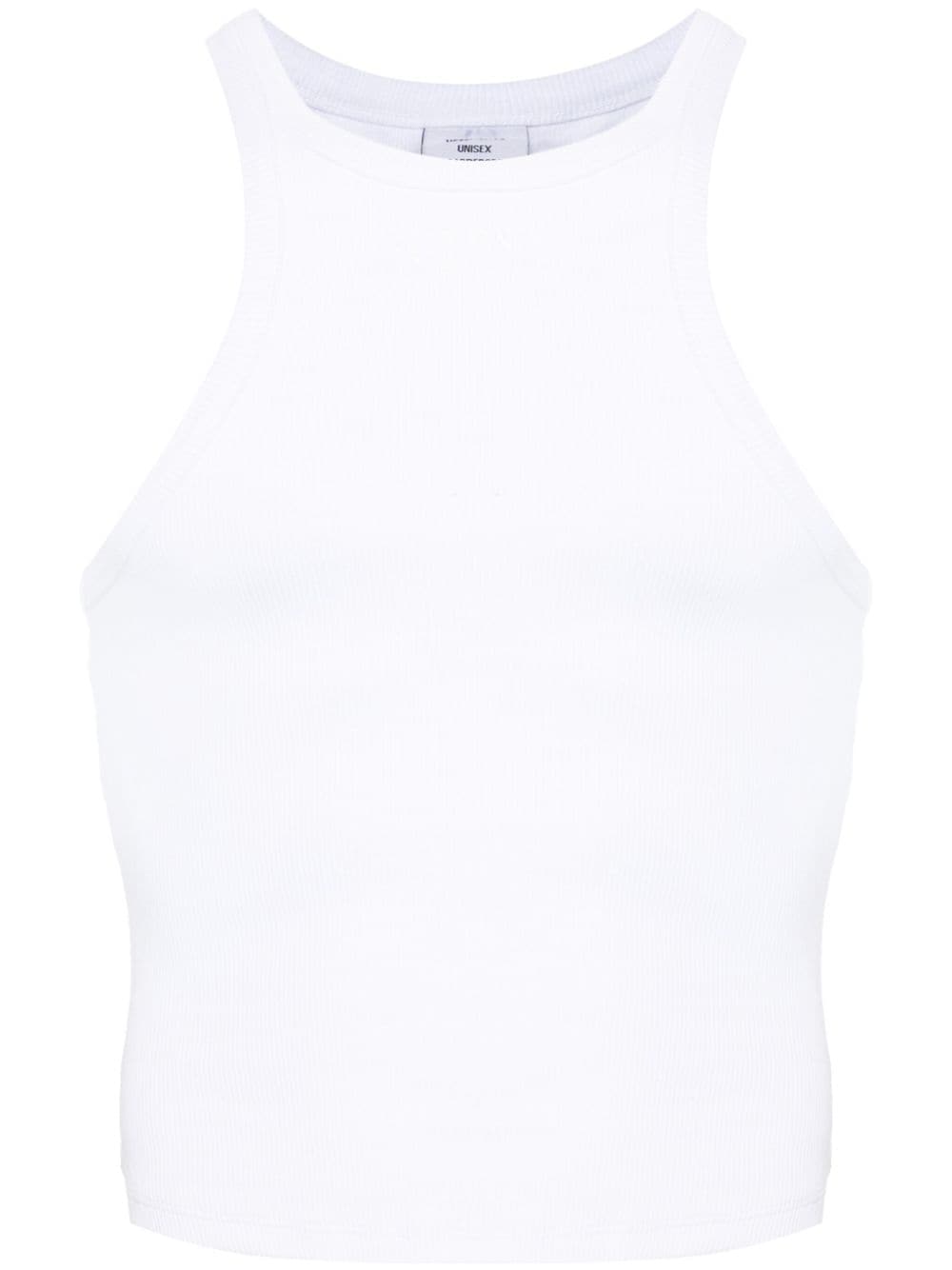 Vetements Logo cotton tank top