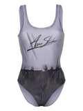 Acne Studios Printed swimsuit