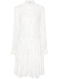 Ermanno Scervino Embroidered shirt dress