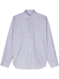 Finamore 1925 Napoli Striped cotton shirt