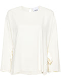 Erika Cavallini Semi-Couture Cady texture blouse