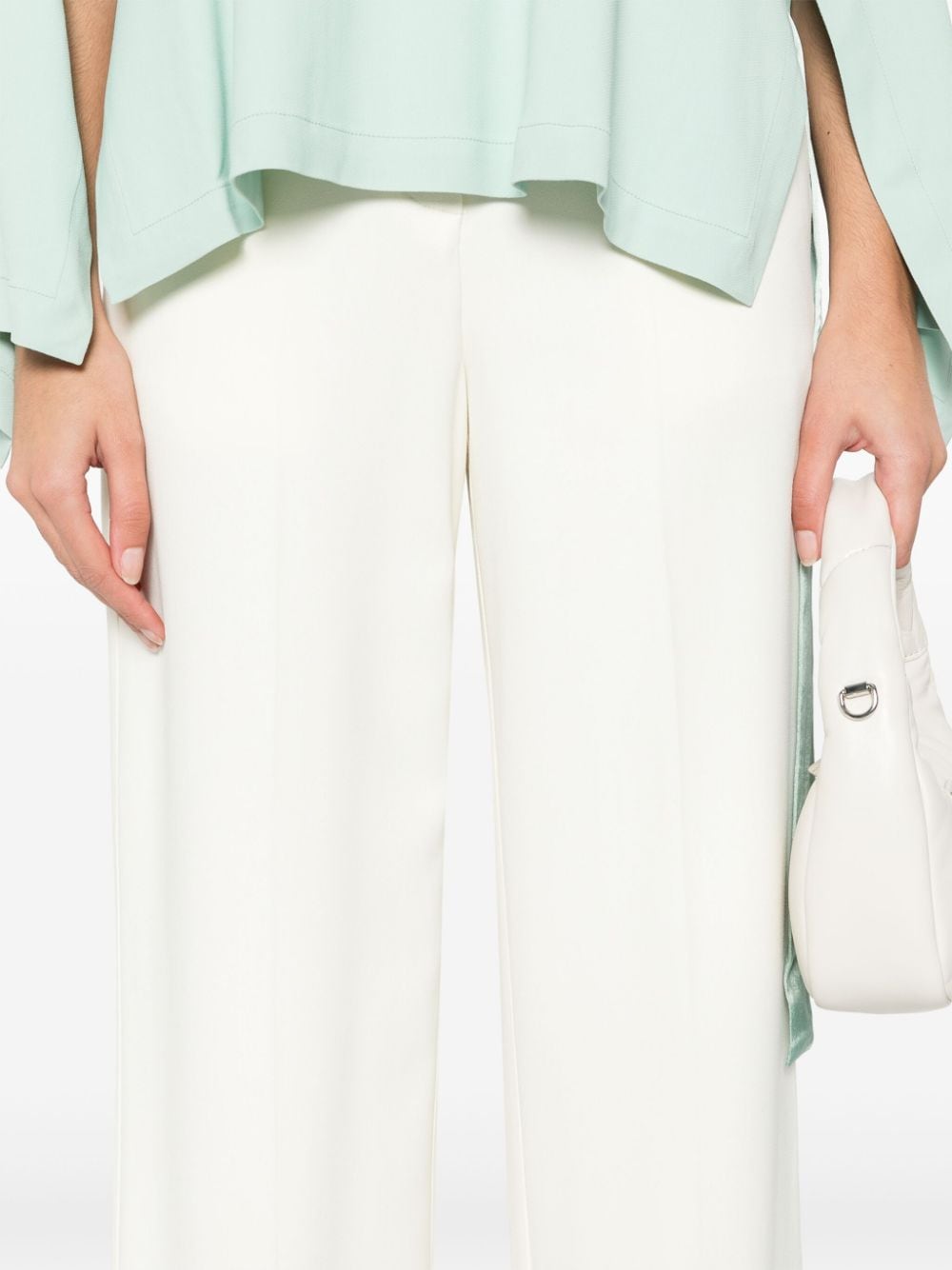 Erika Cavallini Semi-Couture Wide-leg trousers