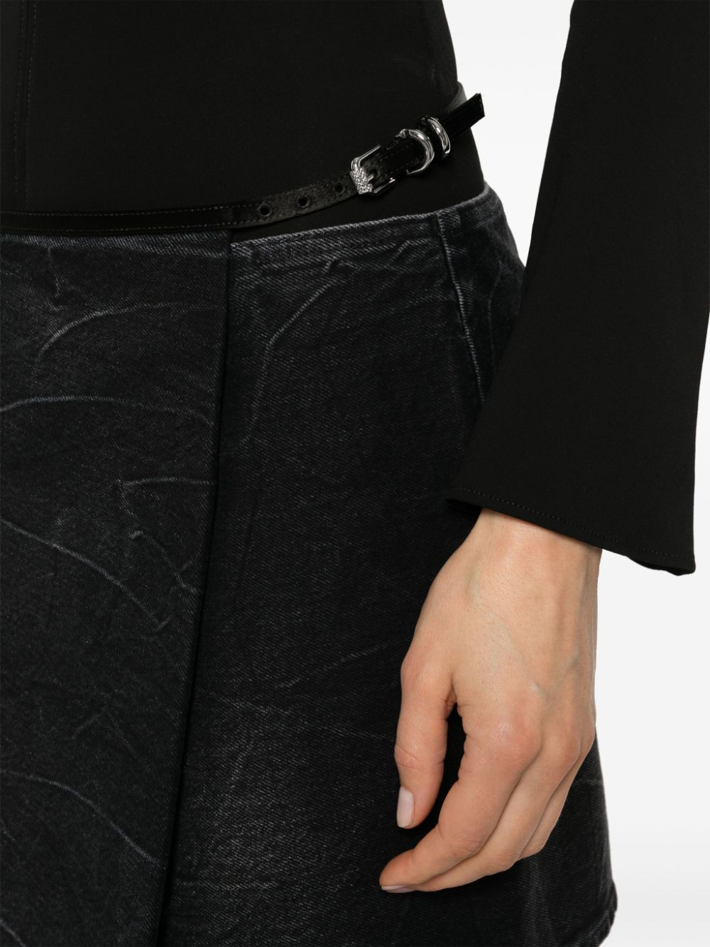 Givenchy VoYou denim mini skirt