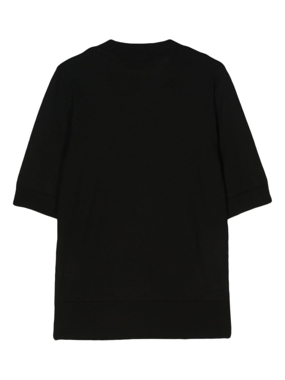 Wild Cashmere Silk and cashmere blend half-sleeve sweater