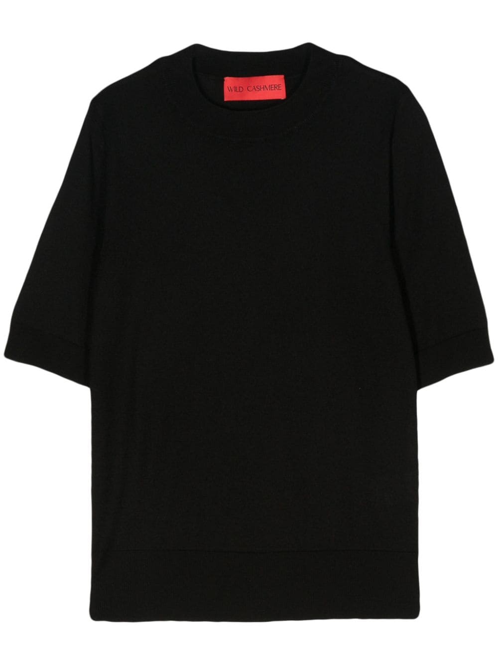 Wild Cashmere Silk and cashmere blend half-sleeve sweater