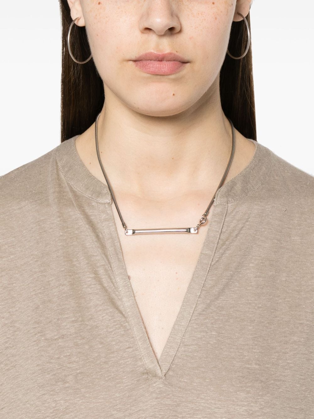 Majestic Conscious Criteria page Linen blend tunic dress