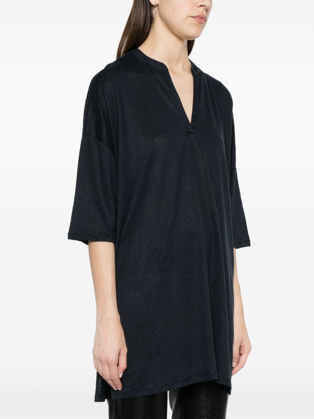 Majestic Conscious Criteria page Linen blend tunic dress
