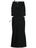 The Attico Denim skirt