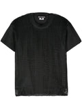 Junya Watanabe Open-knit crewneck t-shirt