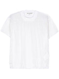 Junya Watanabe Opne-knit crewneck t-shirt