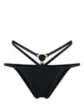 Versace Medusa-plaque strappy bikini bottoms