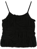 Comme Comme Ruffled top