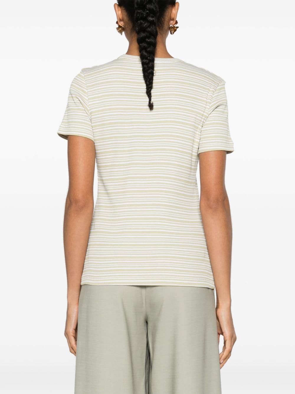 Filippa K Conscious Criteria page Striped cotton t-shirt