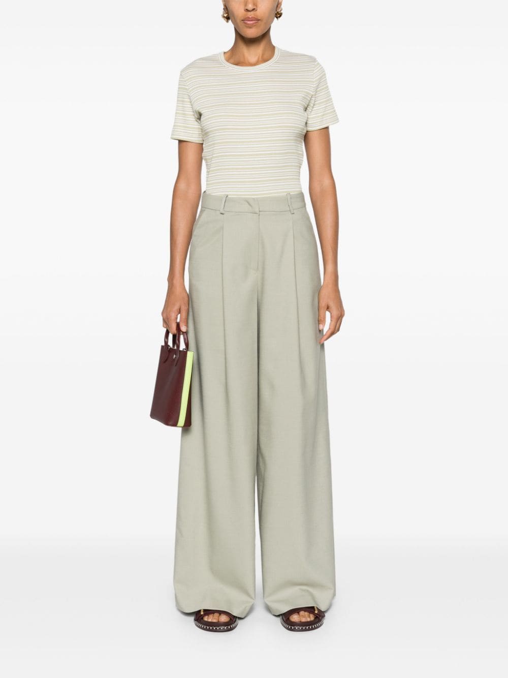 Filippa K Conscious Criteria page Striped cotton t-shirt
