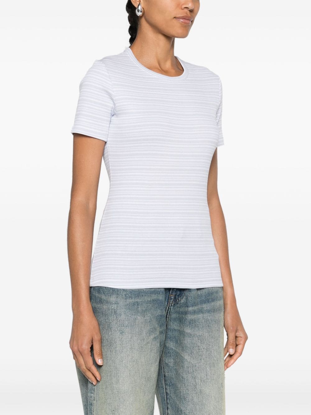 Filippa K Conscious Criteria page Striped cotton t-shirt