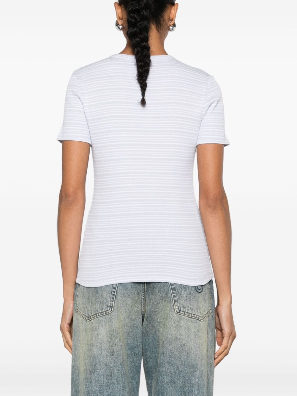 Filippa K Conscious Criteria page Striped cotton t-shirt
