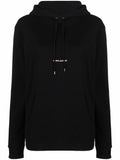 Saint Laurent Logo Print Hoodie