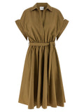 Nude Chemisier Dress