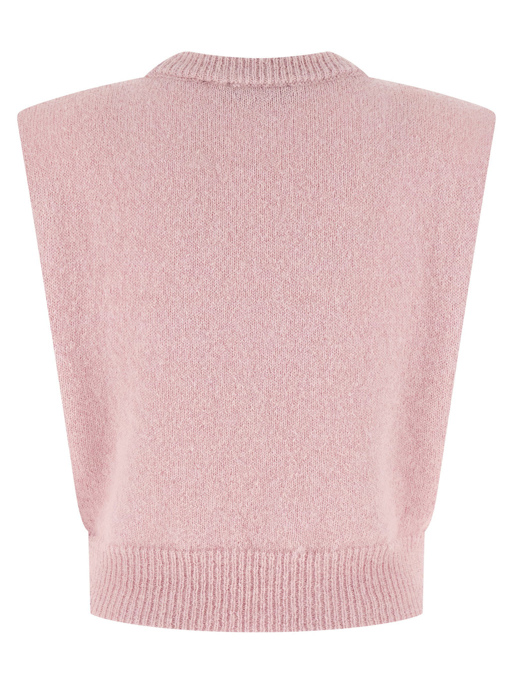 Rotate Birger Christensen Knit Cropped Vest
