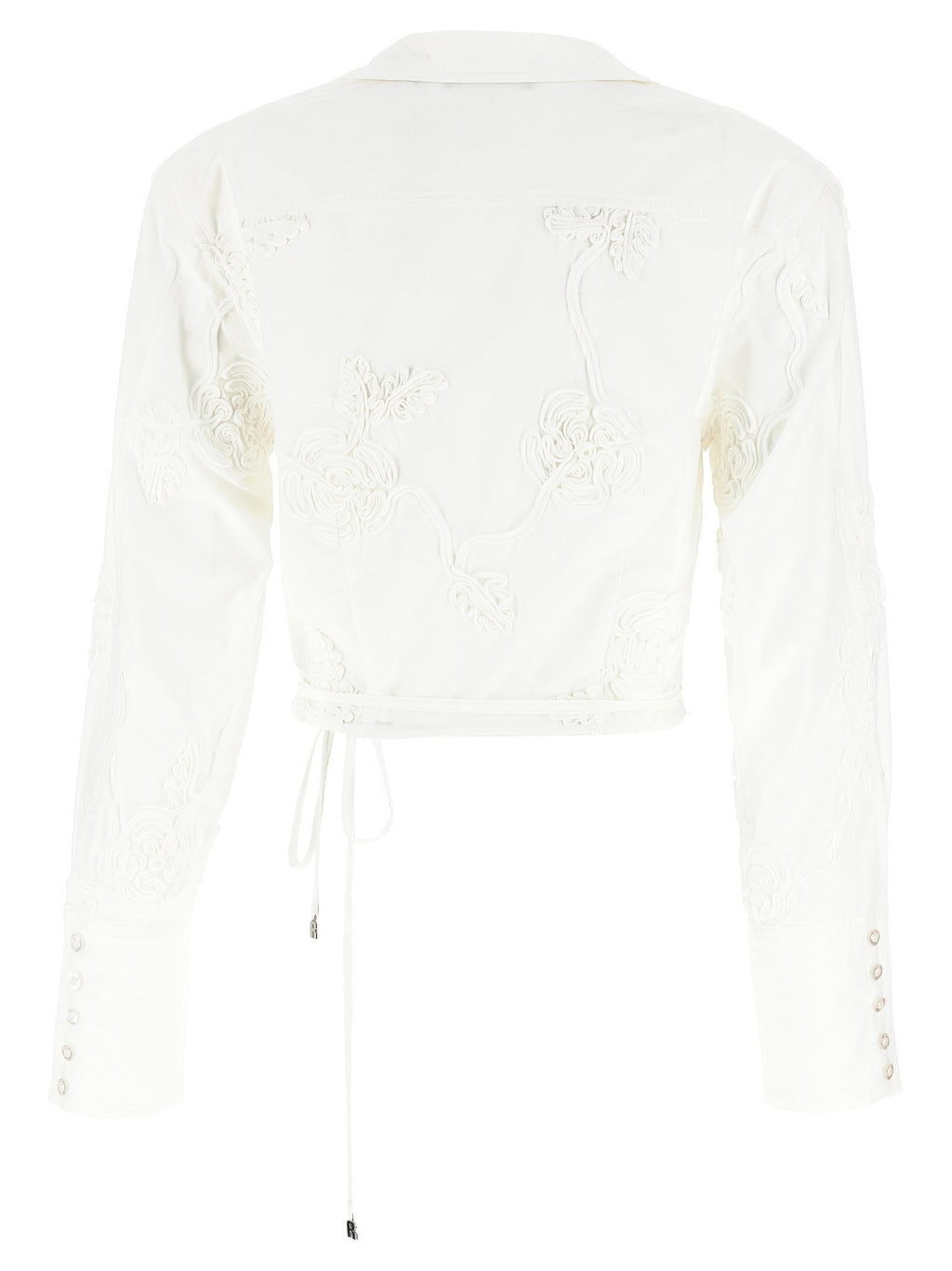 Rotate Birger Christensen Wrap Cotton Shirt