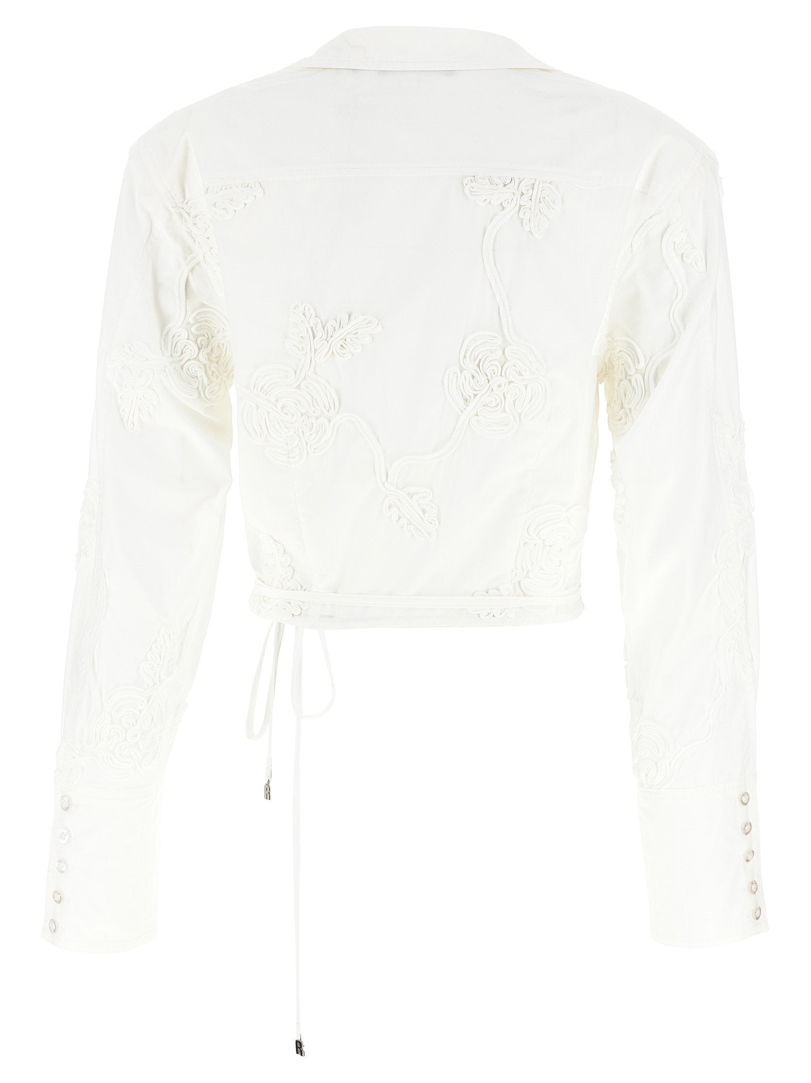 Rotate Birger Christensen Wrap Cotton Shirt