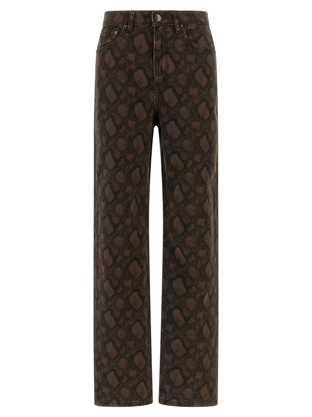 Rotate Birger Christensen Animal Print Jeans
