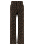 Rotate Birger Christensen Animal Print Jeans