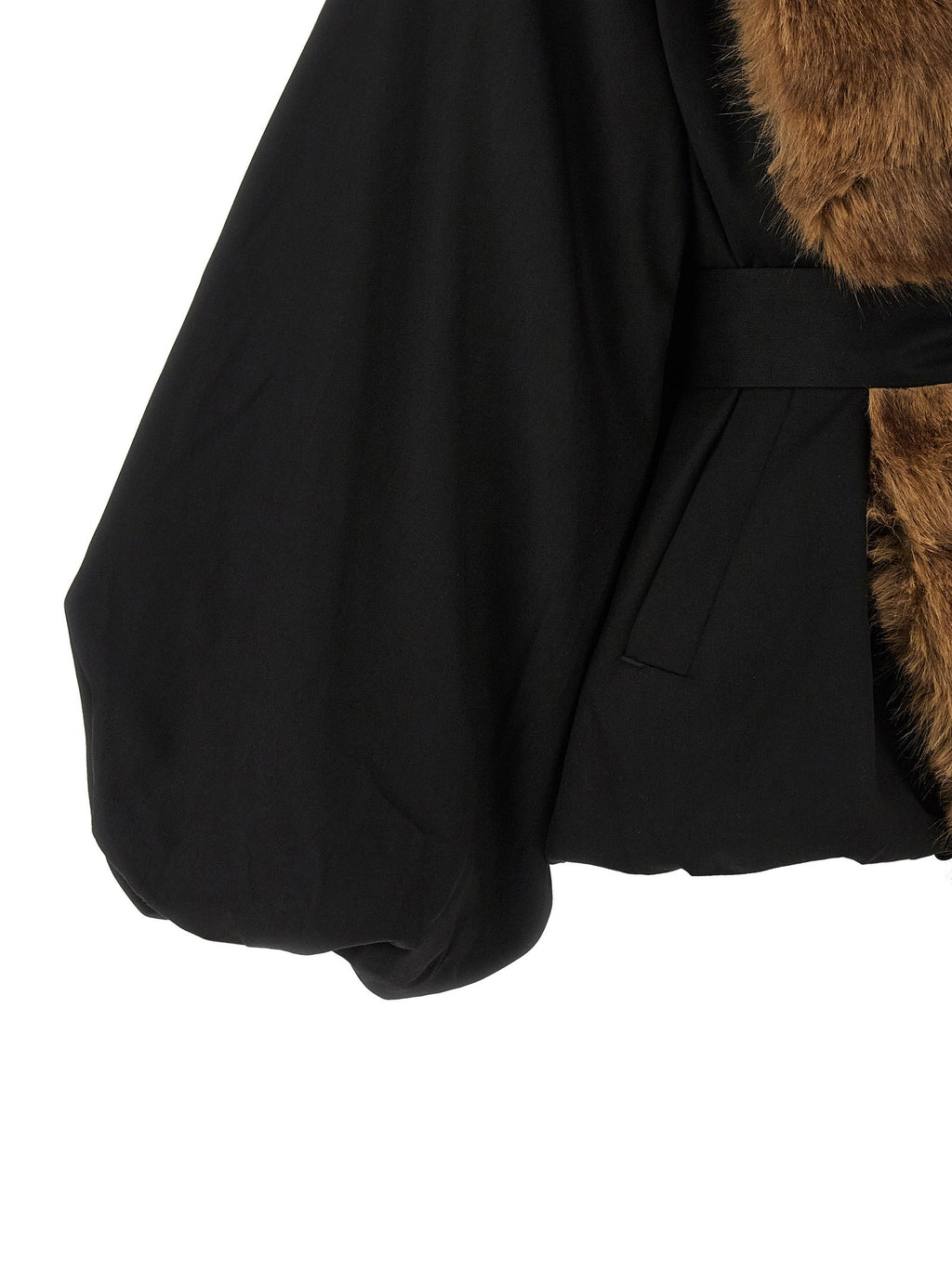 Rotate Birger Christensen Faux Fur Collar Jacket