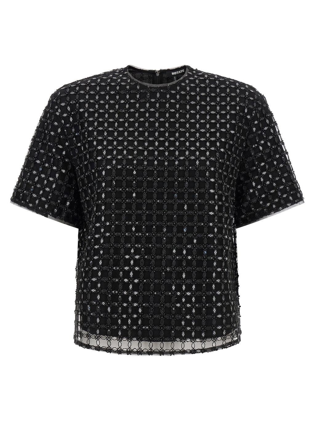 Rotate Birger Christensen Beaded Oversize Top