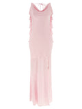 Rotate Birger Christensen Maxi Waterfall Dress