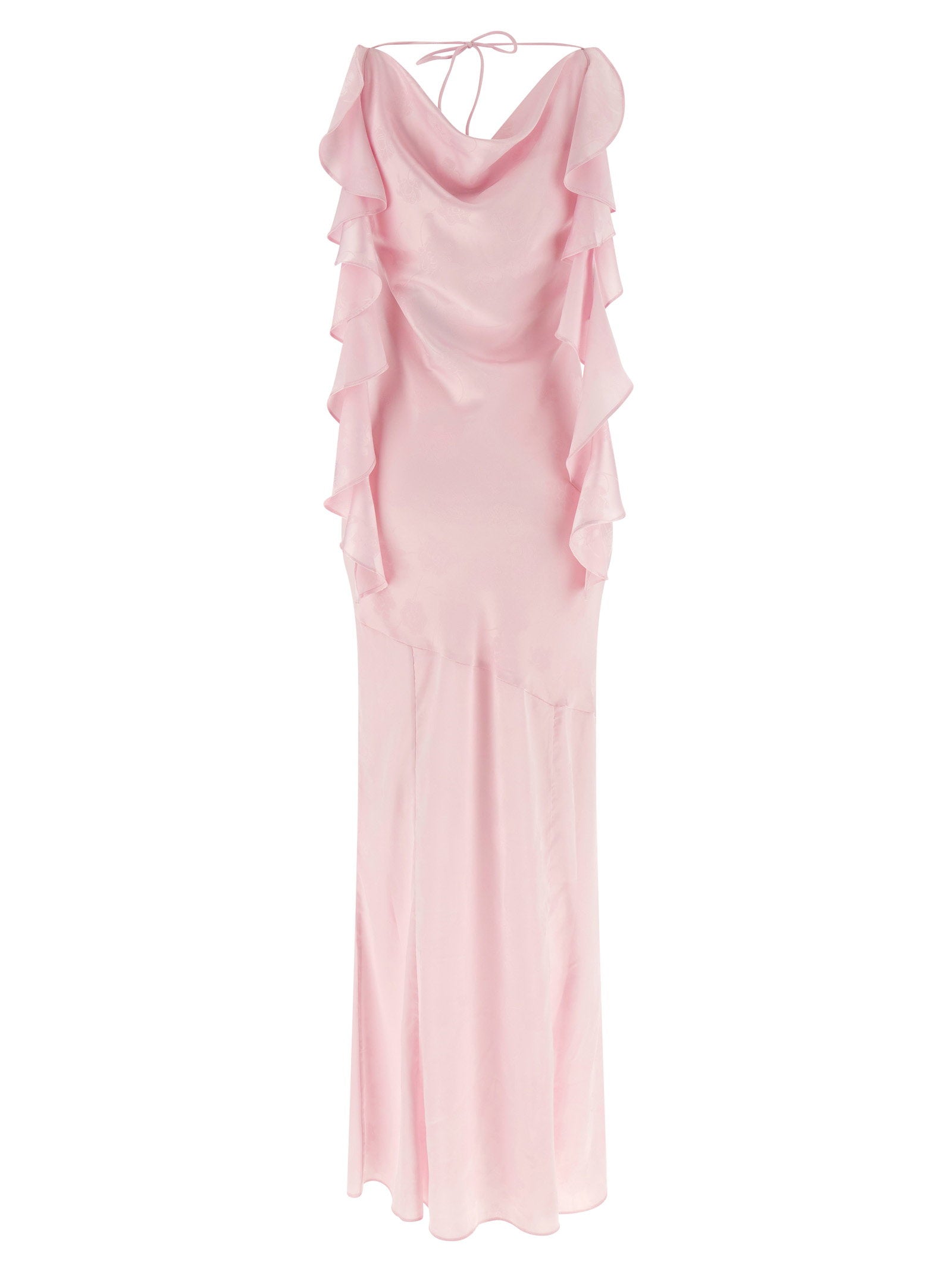 Rotate Birger Christensen Maxi Waterfall Dress
