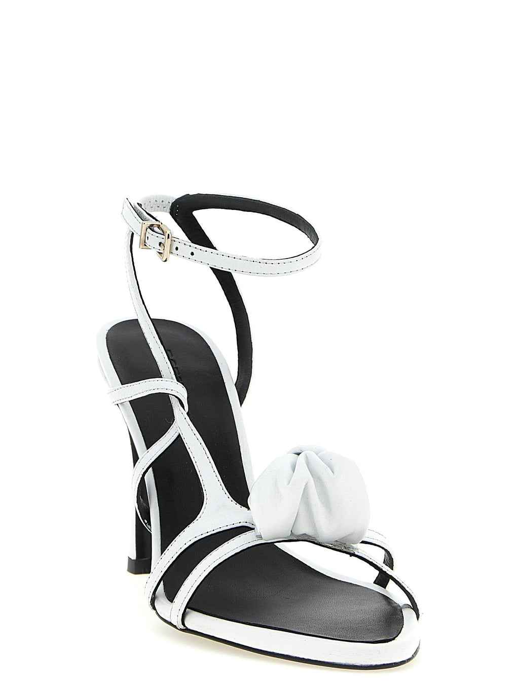Rotate Birger Christensen Leather Knot Sandals