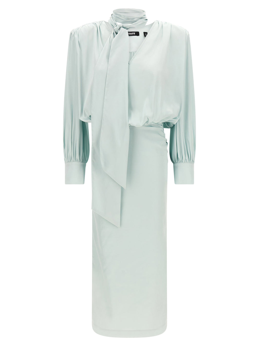 Rotate Birger Christensen Ruched Long Dress