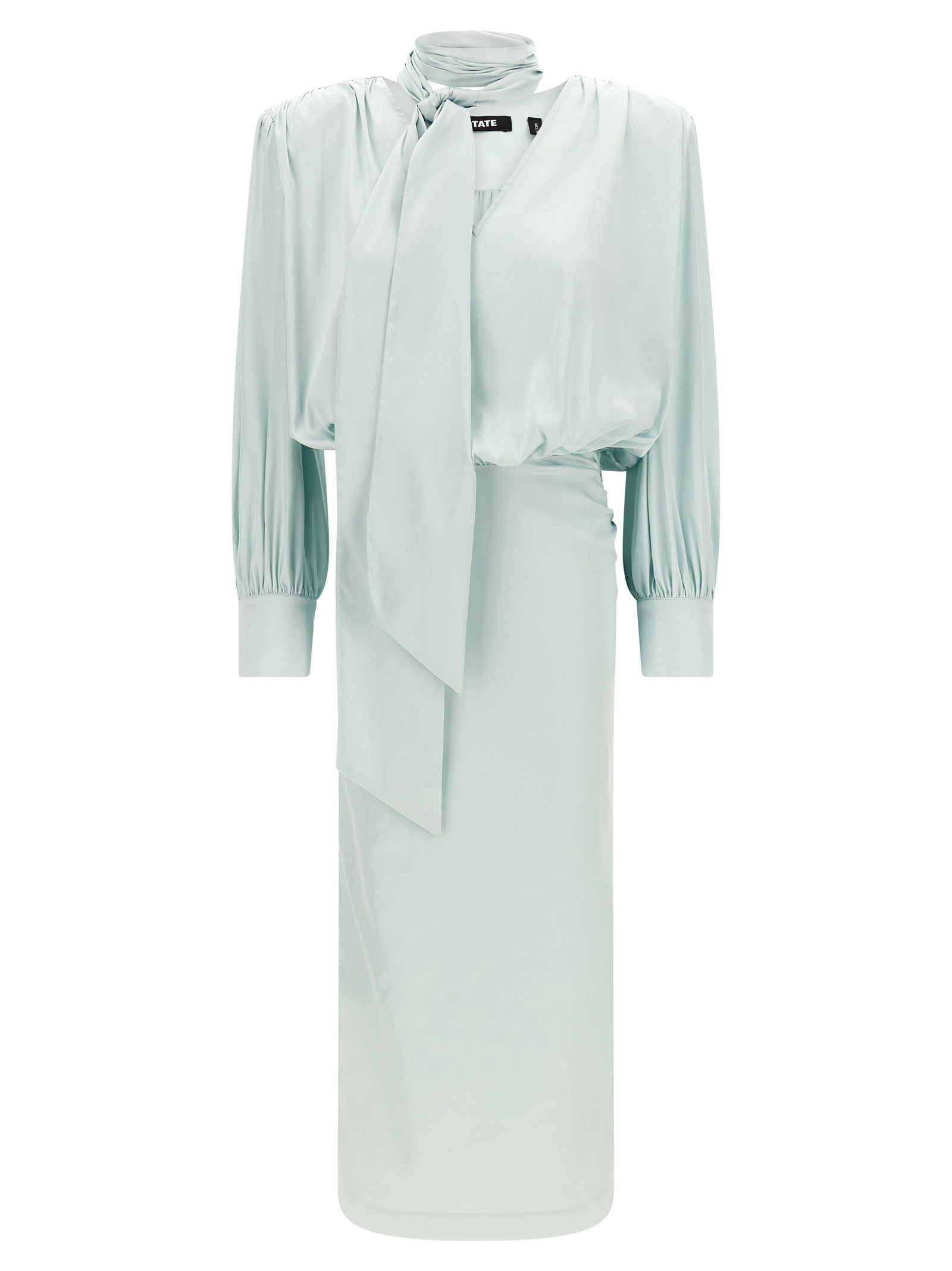 Rotate Birger Christensen Ruched Long Dress