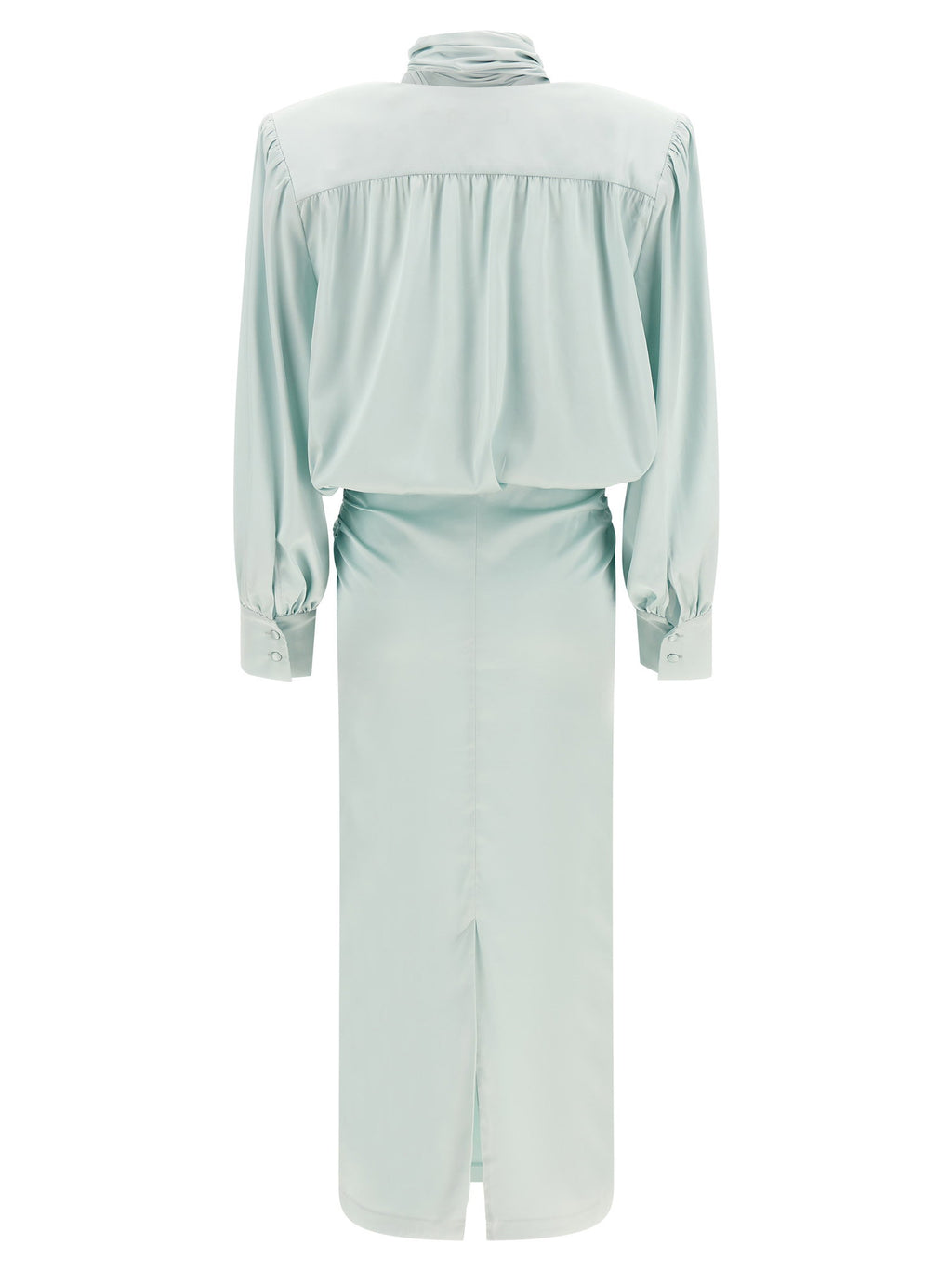 Rotate Birger Christensen Ruched Long Dress